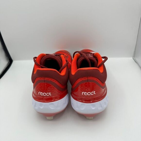 Nike Alpha Huarache React Elite 4 Low 8,8.5,9.5,10,12,13,14 Cleats DJ6521-616 - Picture 5 of 5